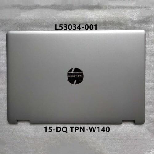 New For HP Pavilion x360 15-dq Silver shell LCD back cover Laptop screen cover L53034-001
