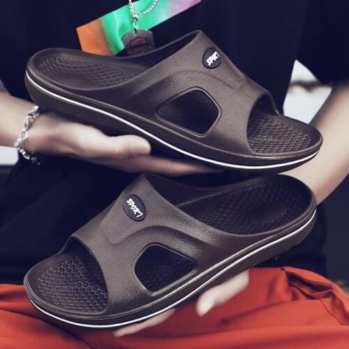 Outdoor Leisure Slippers Men Summer Beach Flip Flops Male Casual Sandals Indoor Bathroom Home Shoes Flat EVA Slides pantuflas