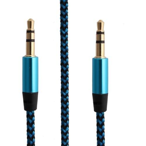 Durable Practical Audio Cable 3.5mm Gold Plated Plug Male To Male Cable Line For IPhone Samsung Car Xiaomi Headphone Speaker