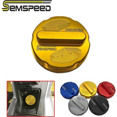 Semspeed For HONDA PCX 125 PCX125 PCX 150 PCX150 2021 Motorcycle Gasoline Gas Diesel Fuel Oil Filler Tank Cap Cover Trim Parts