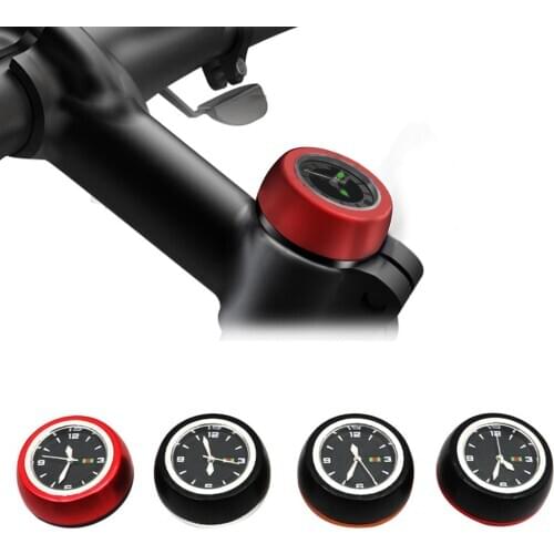 Waterproof Luminous Bicycle Headset Stem Watch Vehicle Clock Cycling Head PartsBicycle Waterproof Luminous Headset Stem Watch Co