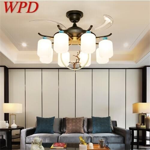 WPD Ceiling Fans Light with Remote Control Creative Home Decorative For Living Room Corridor Bedroom
