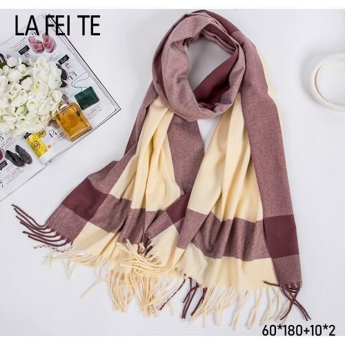 Winter 100% Wool Scarf Women Men Shawl Oversize Foulard Femme Neck Stole Long Blanket Men Women Scarfs For Ladies