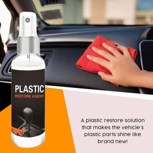 Plastic parts wax instrument panel retreading agent Car Interior Auto Plastic Renovated Coating Paste Maintenance Agent