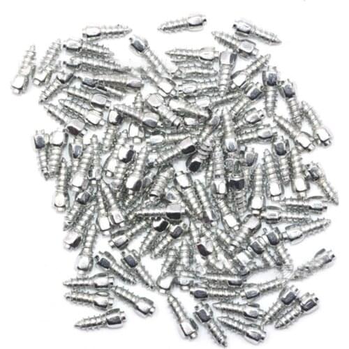 100Pcs 12mm Car Vehicle Truck Motorcycle Tires Snow Chains Tires Studs Screw