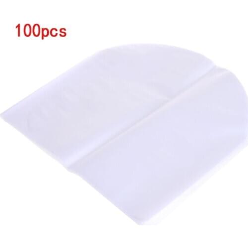 100Pcs/2Bag 7"/10" Vinyl Record Protecter LP Record Protective Inner Bags Anti-Static Sleeves Inner Clear Cover Container