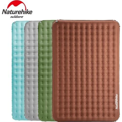 Naturehike 2 Person Air Mattresses TPU 13cm Double Inflatable Mat Outdoor Camping Waterproof Moisture-proof Sleeping Pad
