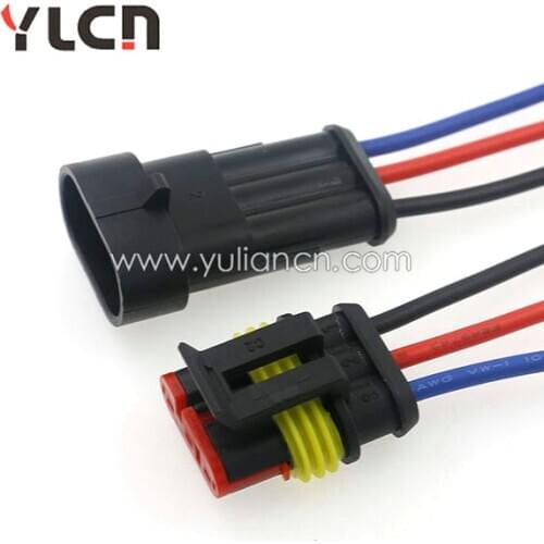 1.5 Series 3 Way Car Waterproof Wire Connector
