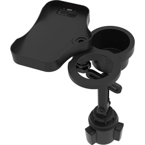 4 In 1 Cup Holder Expander Adapter Universal Rotatable Wireless USB Charging Phone Organizer Tray (Standard Type)