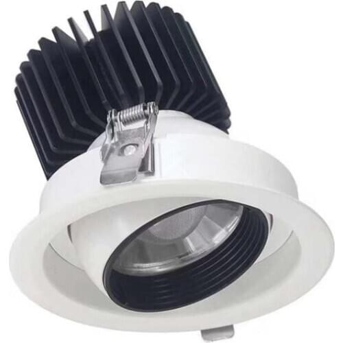 Dimmable AC85V-265V 10W 12W 15W 20W 30W LED Ceiling downlight LED lamp Recessed Spot light For home illumination Drop shipping