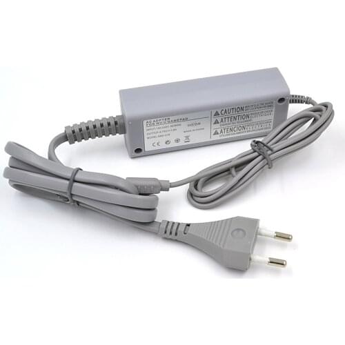 AC Charger Adapter for Nintendo Wii U Gamepad Controller Joystick US/EU Plug 100-240V Home Wall Power Supply for WiiU Pad