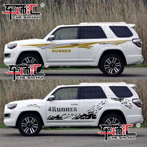 Car stickers FOR Toyota 4RUNNER body appearance personalized custom fashion decorative decal film