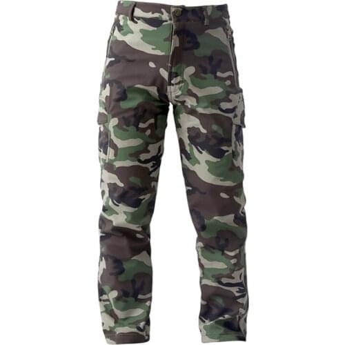 Camouflage Military Pants Men Casual Camo Cargo Trousers Cotton Multi-pocket Urban Overalls Tactical Army Waterproof Pants
