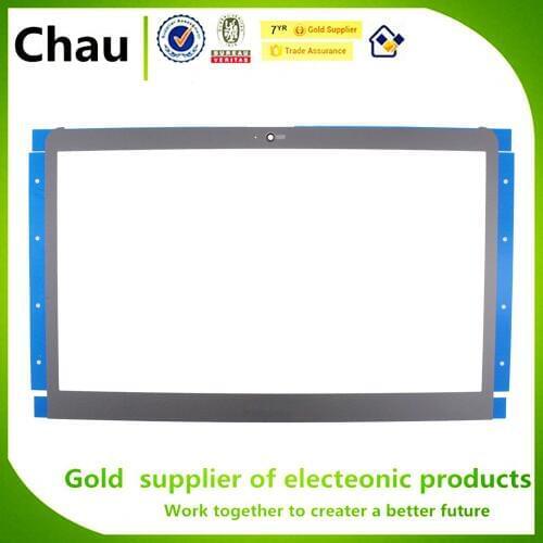 Chau New Laptop LCD Front Bezel Cover for Samsung NP530U3B NP530U3C NP532U3C NP532U3X NP535U3B NP535U3C 535U3X material sliver