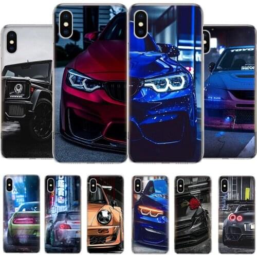 Sports Cars Male Men Phone Case For iPhone 11 12 6 6s 7 8 Plus X XS XR Pro Max MINI 5 5s SE Cover Coque soft Silicone TPU
