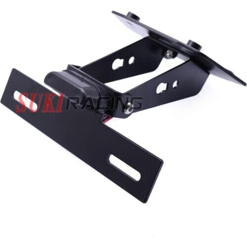For BMW S1000RR 2019 2020 License Plate Frame Motorbike CNC Aluminum Alloy License Plate Holder Bracket