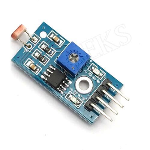 LM393 Photoresistance Photosensitive Sensor Module Detection Photoresistor Light Sensor Module for Uno