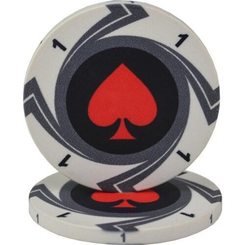 25PCS/LOT Texas Coins European Ceramic Poker Chip Sets Hot Sell Fancy Handfeel Professional Casino Chip Customized