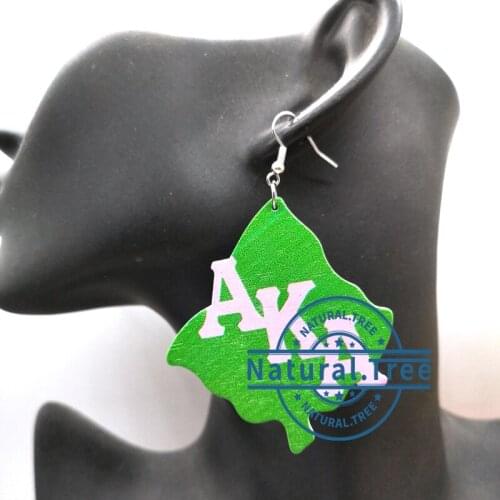 Newest AKA wooden earrings