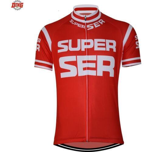NEW men Short sleeve cycling jersey Bicicleta ropa Ciclismo bike wear red cycling clothing pro team Bicycle classic jersey MTB