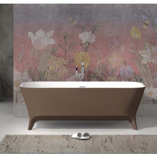 1800x800x600mm FREESTANDING SOLID SURFACE BATHTUB CORIAN FREESTANDING COLOURFUL TUB 65115-1220