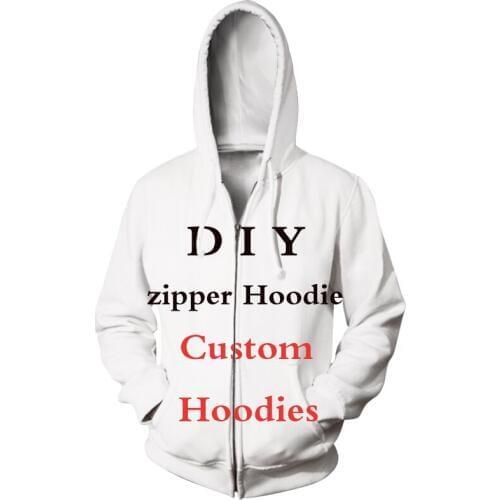 PLstar Cosmos 3D Print DIY Custom Design Men/Women zipper Hoodies Fashion Sweatshirt Drop Shipping Wholesalers For Drop Shipper