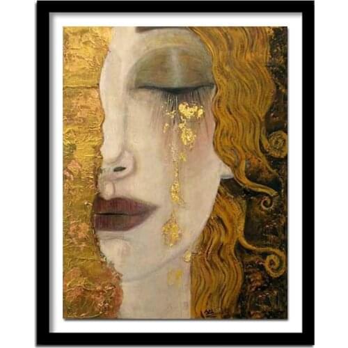 Full square Diamond embroidery DIY 5d Diamond Painting Cross Stitch Freyas Tears,woman,diamond sticker home decoration