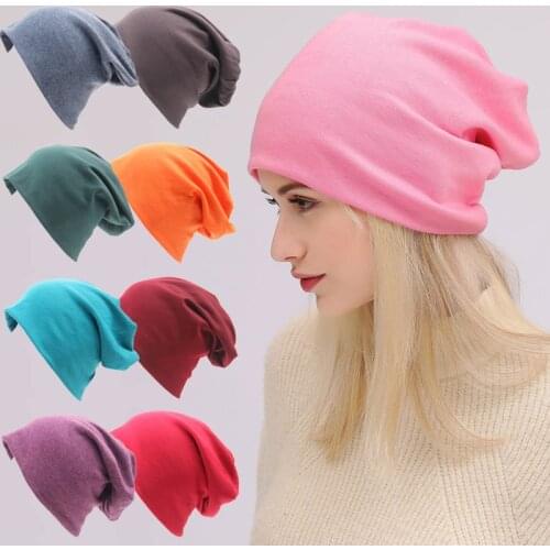Casual Hats For Unisex Knitted Solid Color Cute Hat Fashion Women Men Elastic Spring Autumn Warm Caps Hip-hop Cap