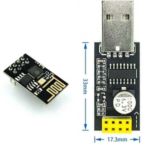USB to ESP8266 WIFI module ESP-01 ESP-01S adapter board computer phone WIFI wireless communication microcontroller development