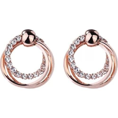 Vintage Gold Earrings For Women Boho Geometric Metal Simple Fashion Earrings 2021trend New Brincos Jewelry