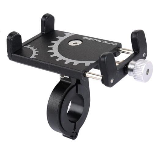 Rotatable Mobile Phone Bracket Bicycle Cycling Aluminum Alloy Cellphone Storage Holder