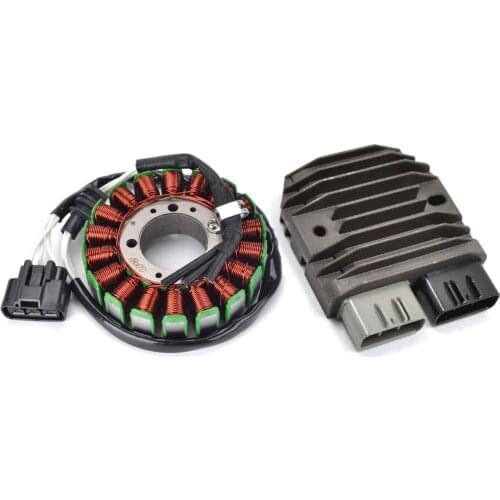 Motorcycle Generator Parts Stator Coil + Voltage Regulator Rectifier for Yamaha YZF R1 2002 2003