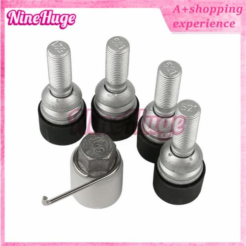 1PCS New Wheel Lock Lug Bolts Nut Kit For VW Touareg 2004-2016 7L0698137E781 7L0698137E, 7L0 698 137 E, 2H0698137