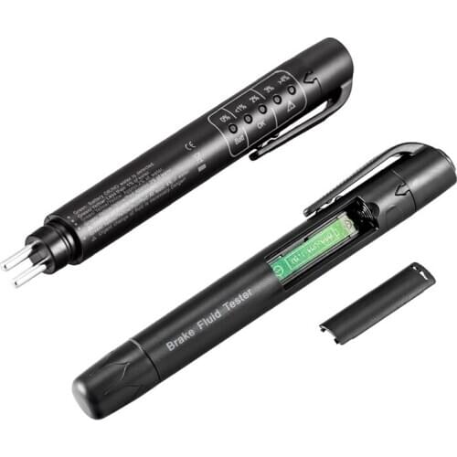 Auto Automotive Testing Tool Accurate Oil Quality Check Pen Universal Brake Fluid Tester Car Brake Liquid Digital Tester Vehicle