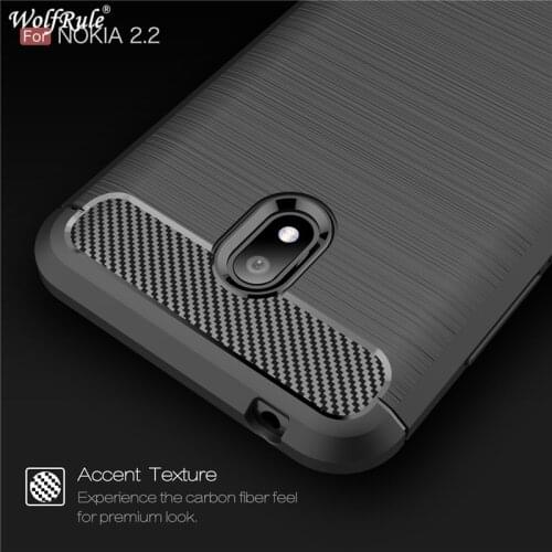 Case For Nokia 7.2 6.2 Case Shockproof Carbon Fiber Cover For Nokia 2.2 7.2 6.2 2 Cover Phone Case For Nokia 2.2 7.2 6.2 Coque