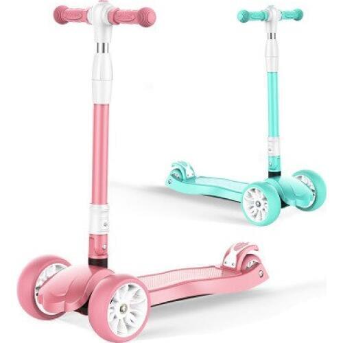 Children baby scooter kids 5in1 PU 3wheels Flashing Swing Car Lifting 2-15 Years Old Stroller Ride Bike Vehicle Outdoor Toys