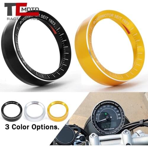 For BMW R NINE T R NINET Pure Scramble Urban GS 2017-2020 2019 Motorcycle Speedometer Bezel Gauge Ring Tachometer Trim Cover