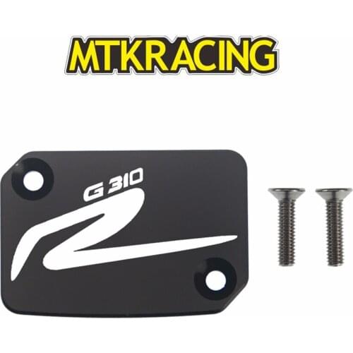 FOR G310R CNC Aluminum Motorcycle Brake Fluid Fuel Reservoir Tank Cover Cap G310 R 2017-2018