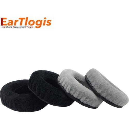 EarTlogis Velvet Replacement Ear Pads for ATH-SJ55 ATH SJ-55 Headset Parts Earmuff Cover Cushion Cups pillow
