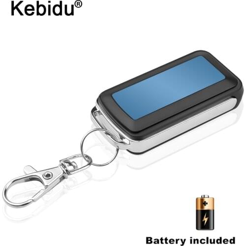 Kebidu 4 buttons Key Cloning Remote Control Electric Copy Controller Mini Wireless Transmitter Switch Fob 433MHz