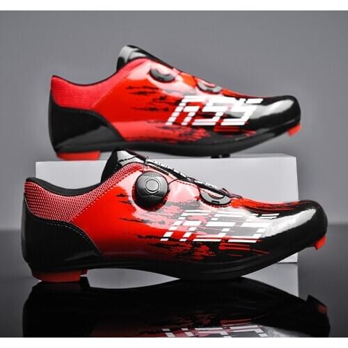 Racing Road Bike Cycling Shoes Self-Locking MTB Bicycle Sneakers Men Breathable Professional Mountain Bike Sports Shoes