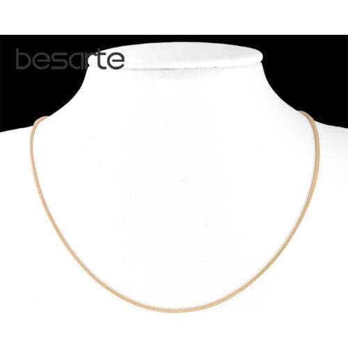 35CM Kids Chain Necklace Gold-color Collar Baby Jewelry Girls Boys Collier Bebe Collares Bebek Kolye Collane Ninas Colier N0604