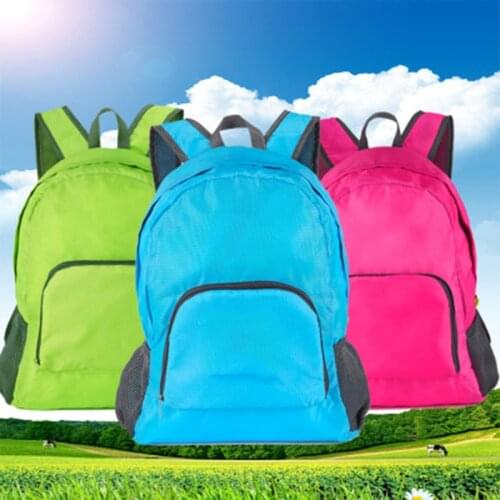 Ultra Light Waterproof Travel Mountaineering Sports Backpack Protable Bag Foldable Backpack Outdoor Camping Riding Backpack