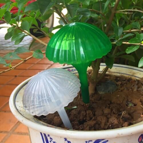 Self Watering Device Imitation glass creative lazy plastic umbrella automatic Plant watering device For Garden Irrigation