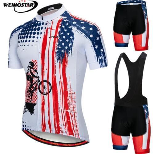 Weimostar Anti-UV Cycling Clothing 2021 Pro Team Bicycle Clothes Mountain Bike Clothing Summer Racing Sport Cycling Jersey Set