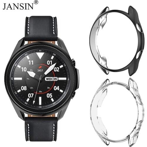 Protective Case For Samsung Galaxy Watch 3 45mm 41mm Watch3 Soft TPU Protective Bumper Cases Galaxy watch 3 41 45mm Accessories