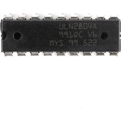 10pcs / lot new original 8npn Darlington transistor array on in line uln2804a dip-18 chip