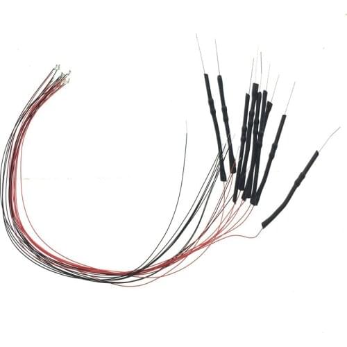 20pcs/Lot 0805 SMD Lamp with 1.5K Resistance Model Train HO N OO Scale Pre-soldered Micro Litz Wired LED Lead