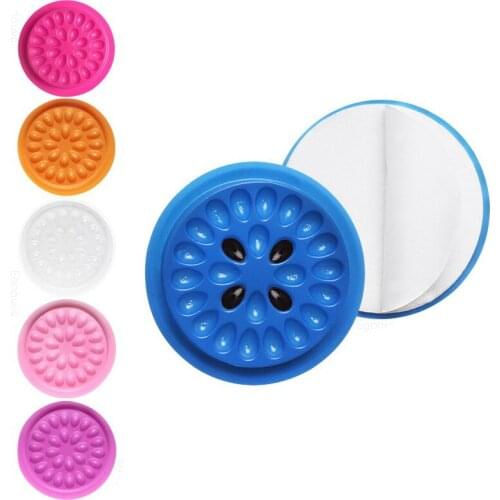 30pcs Eyelash Extension Glue Tray Wholesale False Eyelash Extension Glue Pads Lashes Accessories Eyelashes Grafting Beauty Tools