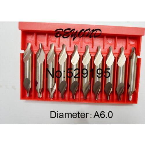 A6.0 Brand New 10 A-Type Centre Drill Countersinks Bit Set Pilot Drill Bit Guaranteed 100
